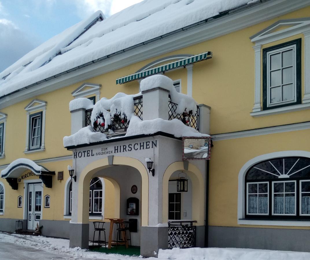 Hotel Zum Goldenen Hirschen Göstling an der Ybbs Eksteriør bilde