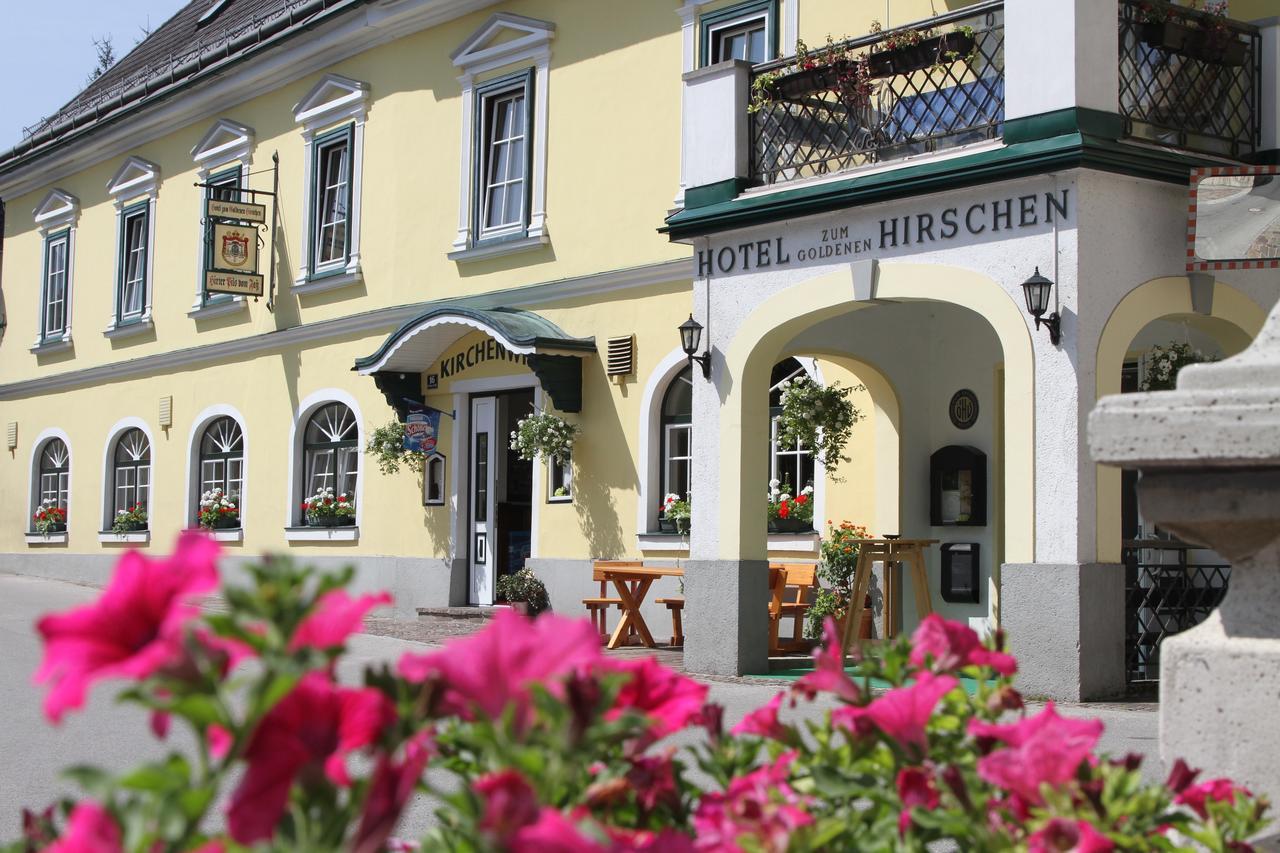 Hotel Zum Goldenen Hirschen Göstling an der Ybbs Eksteriør bilde