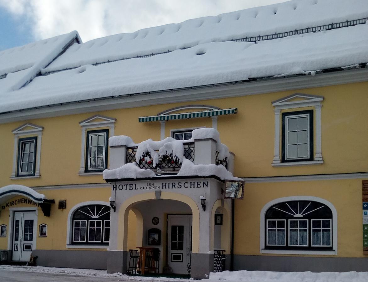 Hotel Zum Goldenen Hirschen Göstling an der Ybbs Eksteriør bilde